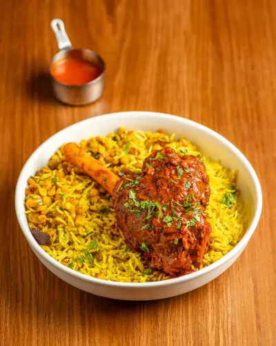 Lamb shank Majboos