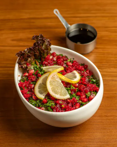 Tabola with beetroot